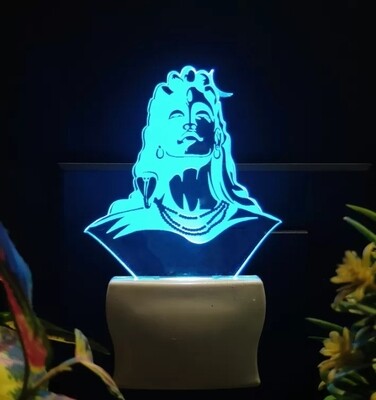 DIONA Shiva Adiyogi 3D Illusion LED