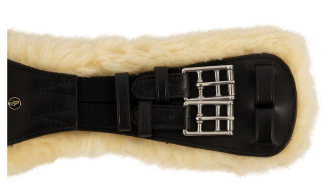 BR Girth Lincoln dressage sheepskin