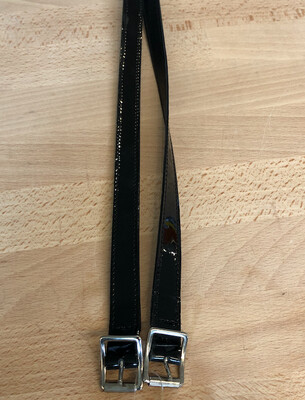 Petrie Spoorbeltpjes; Lacquer Black