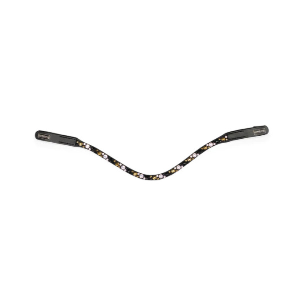 Mrs. Ros Stellux Browband Light Pink Black Gold Black Full