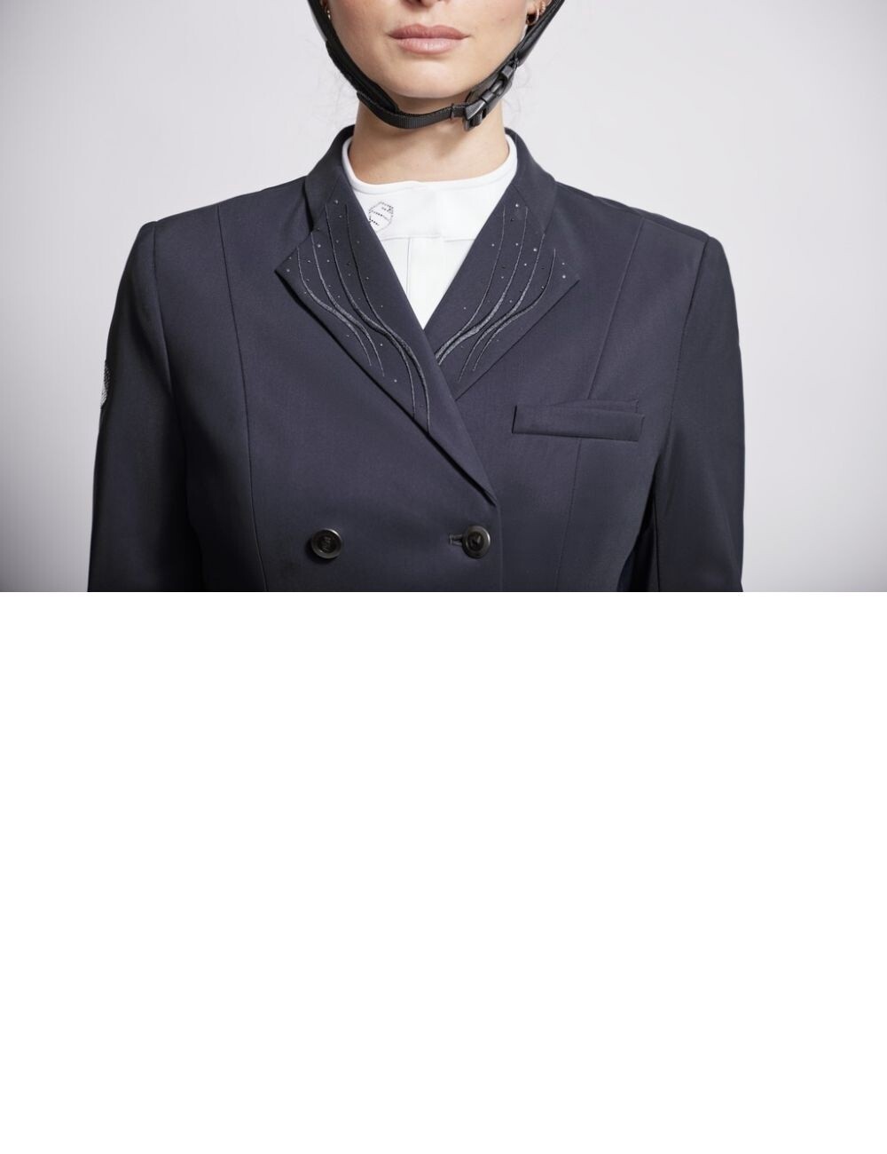 Samshield Short Frac Flame Dressage Women&#39;s Tailcoat Black XS