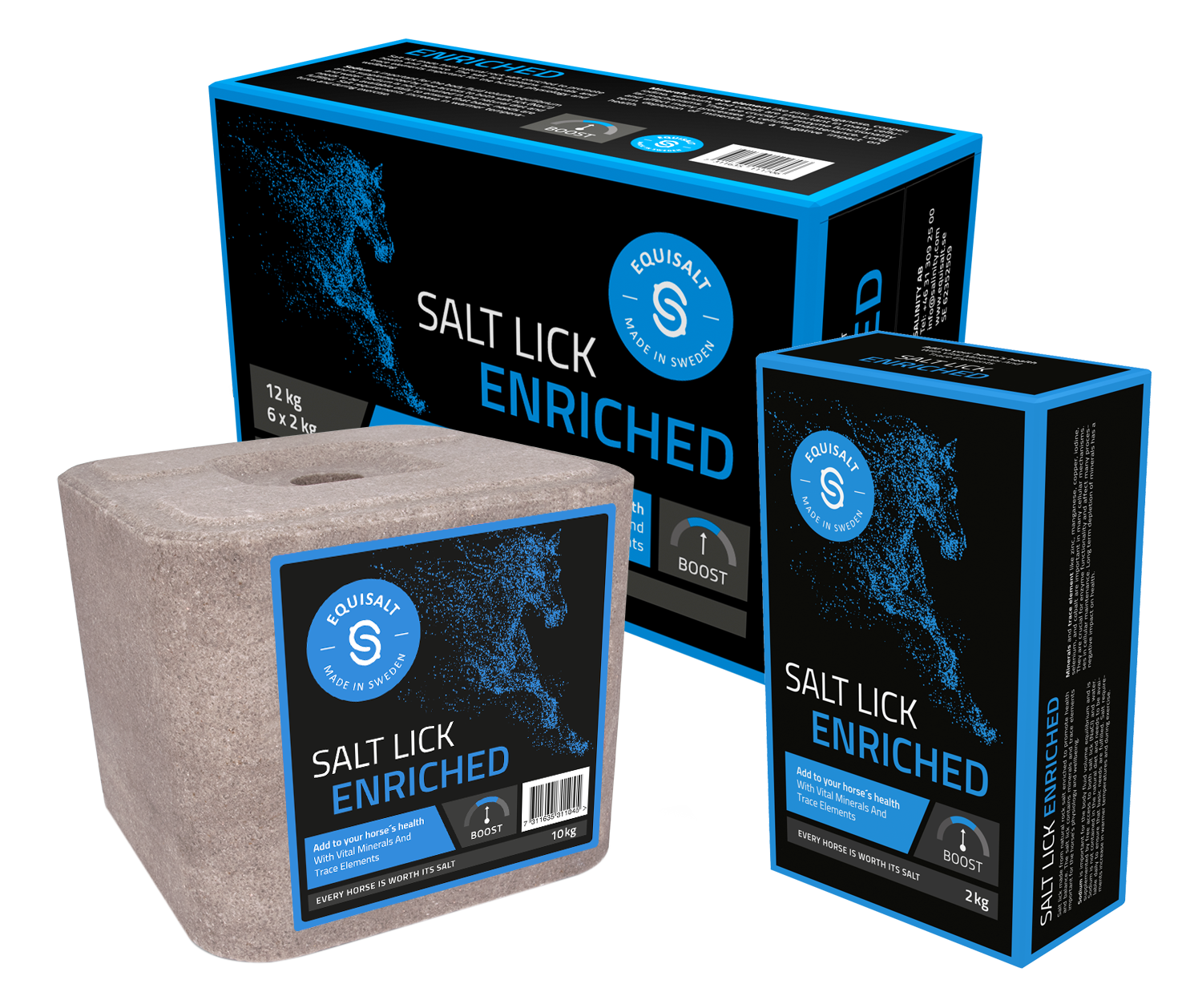 Equisalt Salt Lick Enriched 2kg