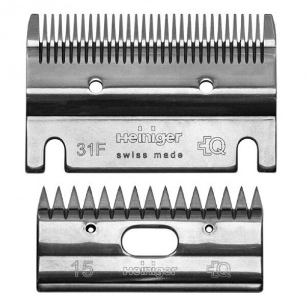 Heiniger Set Blades 31F/15 teeth (1-2mm)