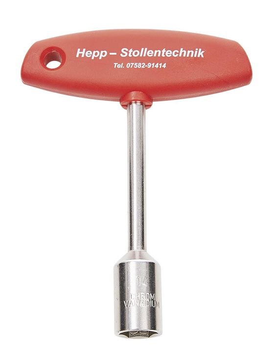 Busse Open-end wrench 6-sided SW 14 mm; Hepp