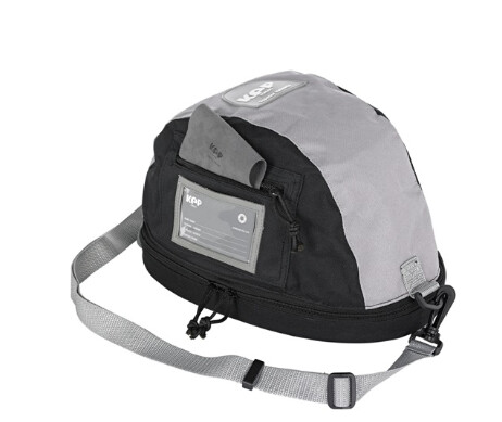 Kep Italia Cap Kep Bag black-Grey
