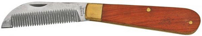 Busse Mane Comb &amp; Thinning Screens – Wooden Handle | Standard