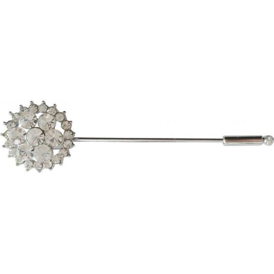 Flower lapel pin