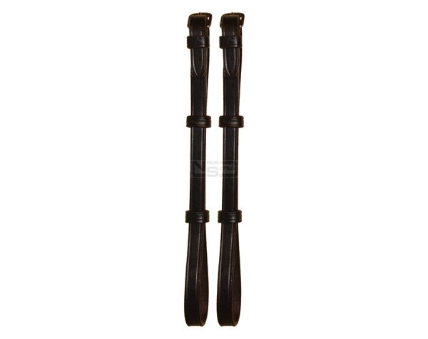 Bridle2Fit Leather Kinketting Strap – Black | Full