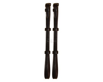 Bridle2Fit Leder Panzerkette Riemen – Schwarz | Voll