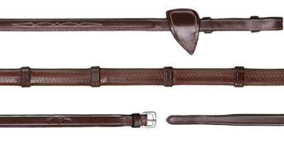 Dy&#39;on 1/2 (13mm) Rubber 7 Leather Loops Hunter Coll.