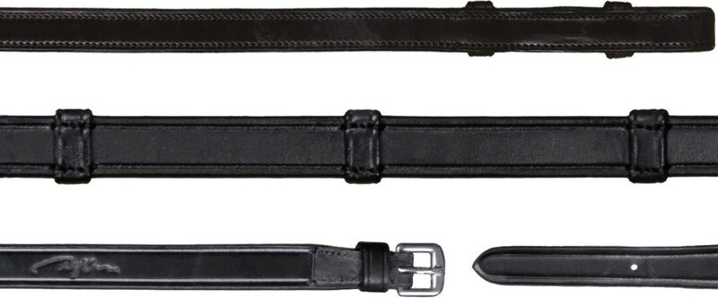 Dy&#39;on 5/8 Full Leather Reins 7 Leather Loops