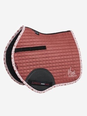 LeMieux Mini Saddle Pad Suede Jump Square Orchid