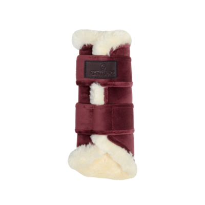 Kentucky Brushing Boots Velvet Contrast