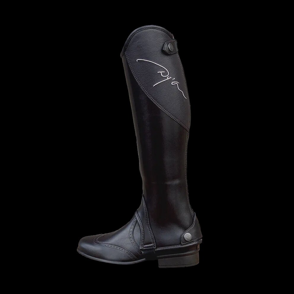 Dy&#39;on Classic Mini Chaps Children, Color: Black, Size: 8