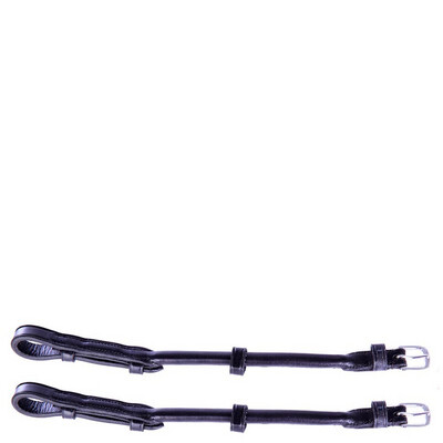 BR Cheekpieces; Sewn round; Blind closure