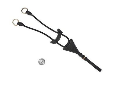 LJ Leathers Pro Selected Elastic Martingale Fork