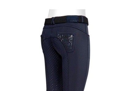 Equiline Kids Girls Full Grip Ariel Breeches
