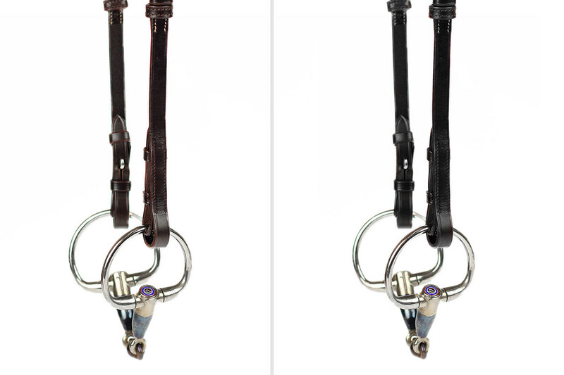 PS of Sweden Cheek Pieces with selectable cradles; flat; french hook