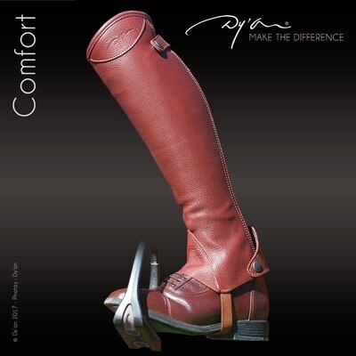 Dy&#39;on Comfort Half Chaps Brown