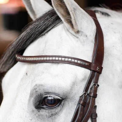 Döbert Curved Browband Clincer Full Black