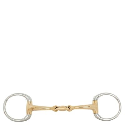 BR Double Broken Snaffle (Bustrens) Soft Contact