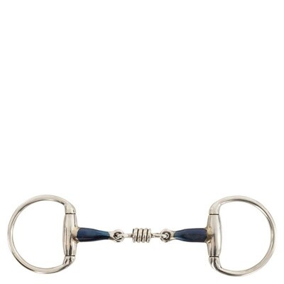 BR Double Jointed Snaffle Sweet Iron 14 mm