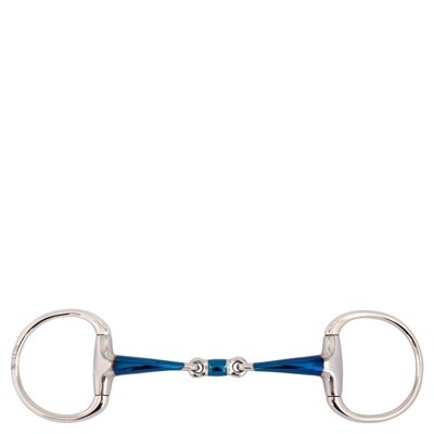 BR Double Broken Snaffle Sweet Iron