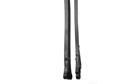 LJ Leathers Rein Set Bar &amp; Snaffle Leather