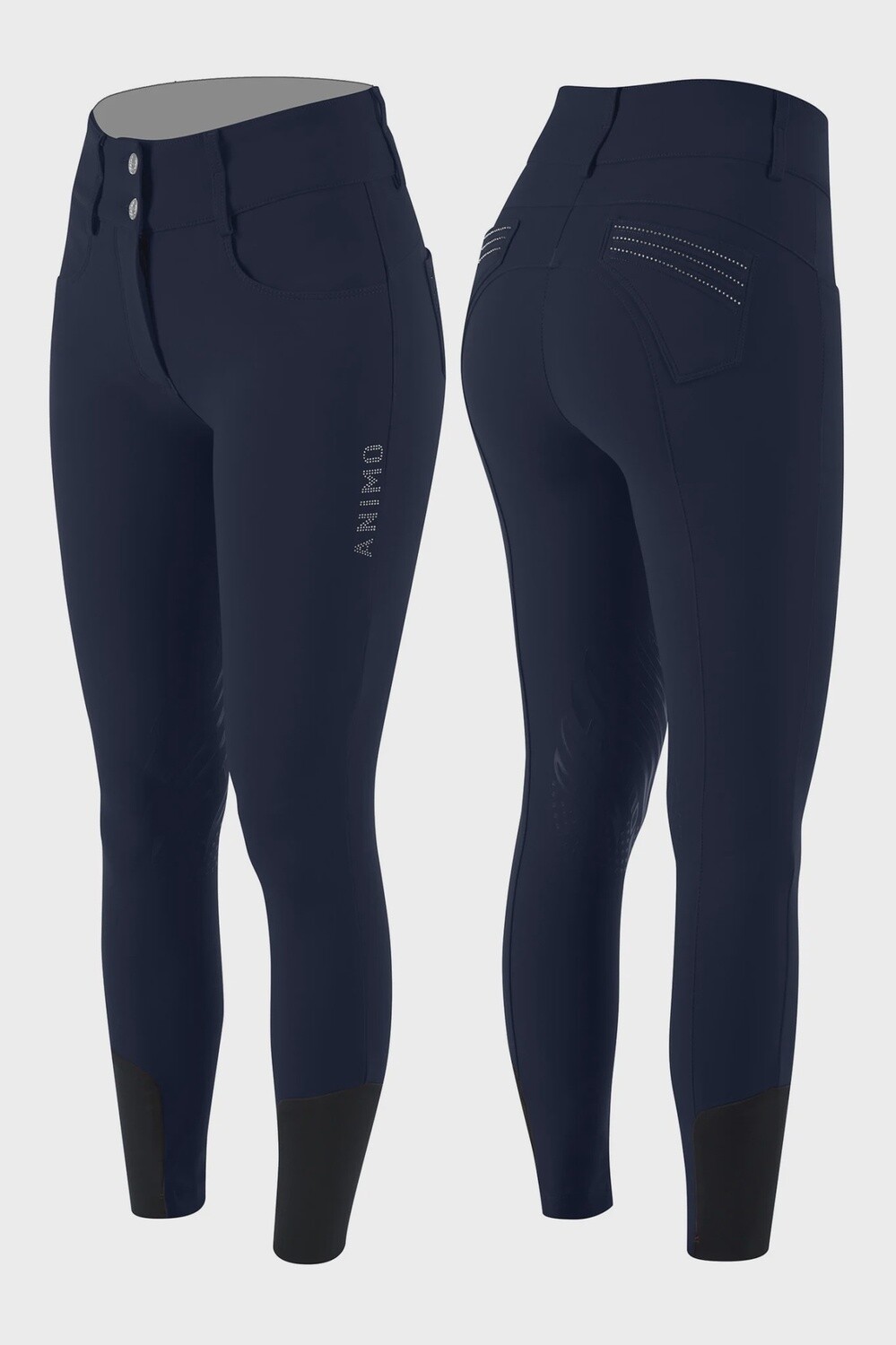Animo Neffa Full Grip Women&#39;s breeches, Color: Navy, Size: XS