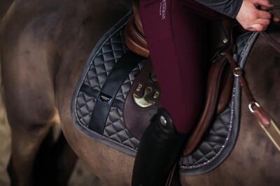 Saddle Pad No Boundaries Silver Cloud