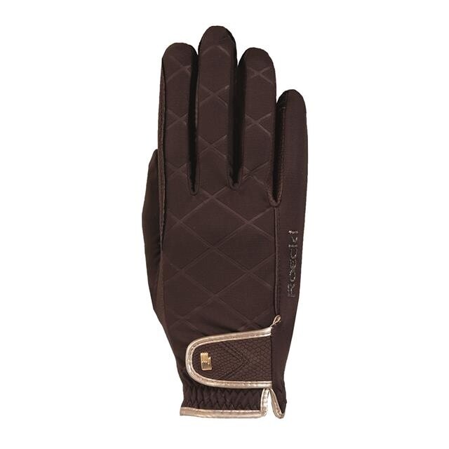 Roeckl Julia Winter Riding Gloves, Color: Mocha, Size: 6