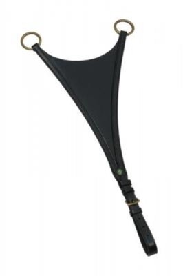 LJ Leathers Geschlossene Martingale Gabel