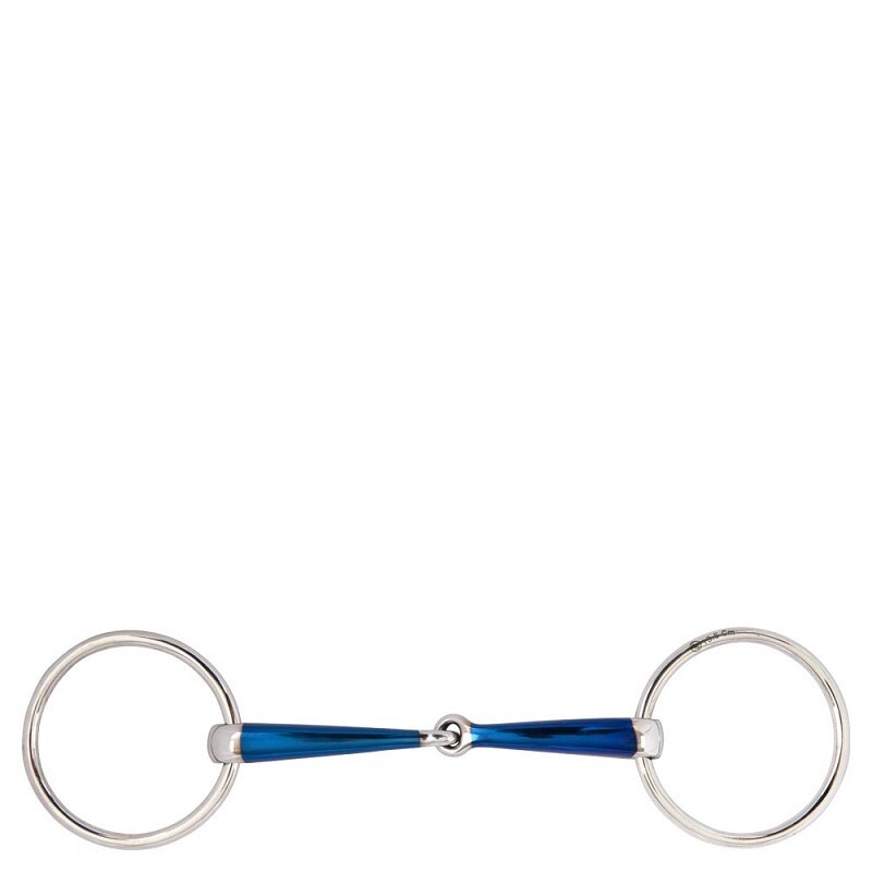 BR Single broken water snaffle Sweet Iron - 14mm