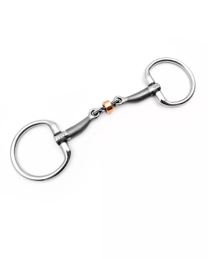 Fager Jenny Sweet Iron Underlay Snaffle