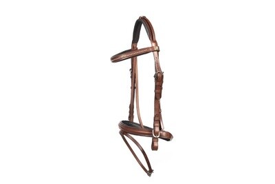 LJ Leathers Bridle ̃Diamond