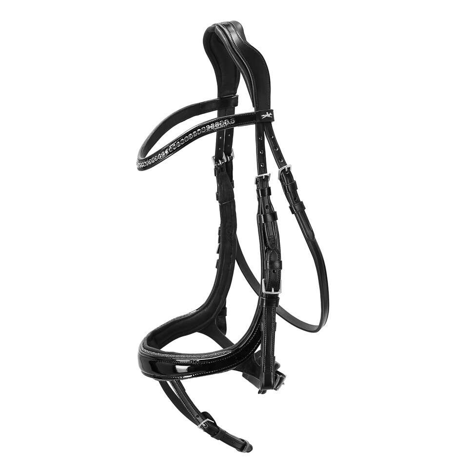 Schockemöhle Equitus Beta Glam, Color: Black/Patent, Size: Full
