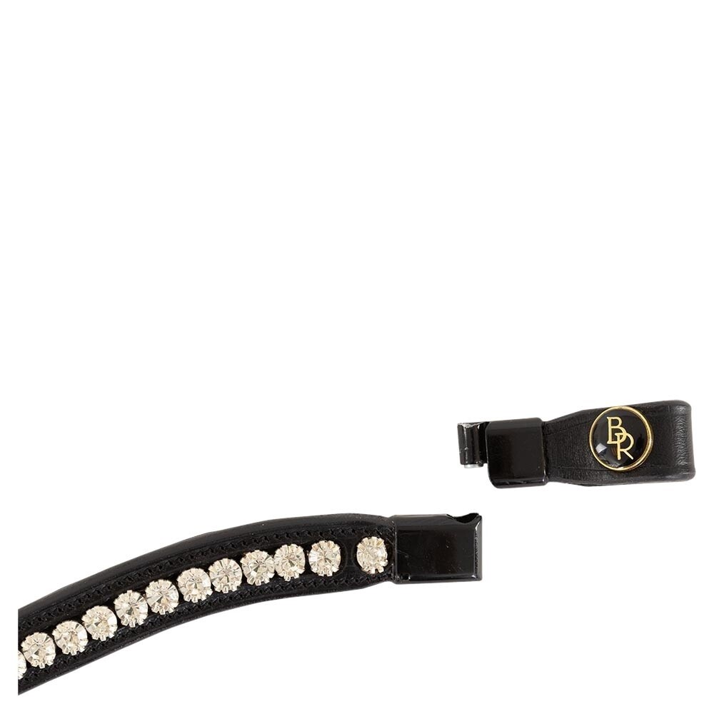 BR Headpiece Bridgnorth, Color: Black, Size: Cob