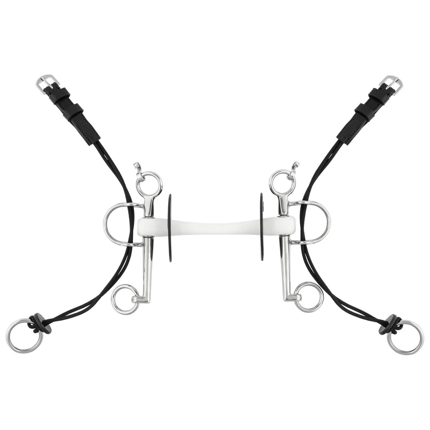 Nathe Gag Pelham 20mm Mullen Mouth Long Cheeks, Size: 12cm
