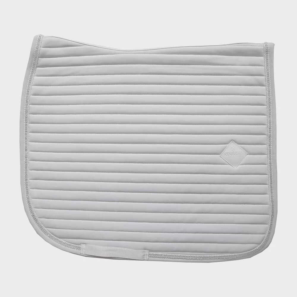 Kentucky Saddle Pad Pearls, Color: White, Detail: Dressage, Size: Full