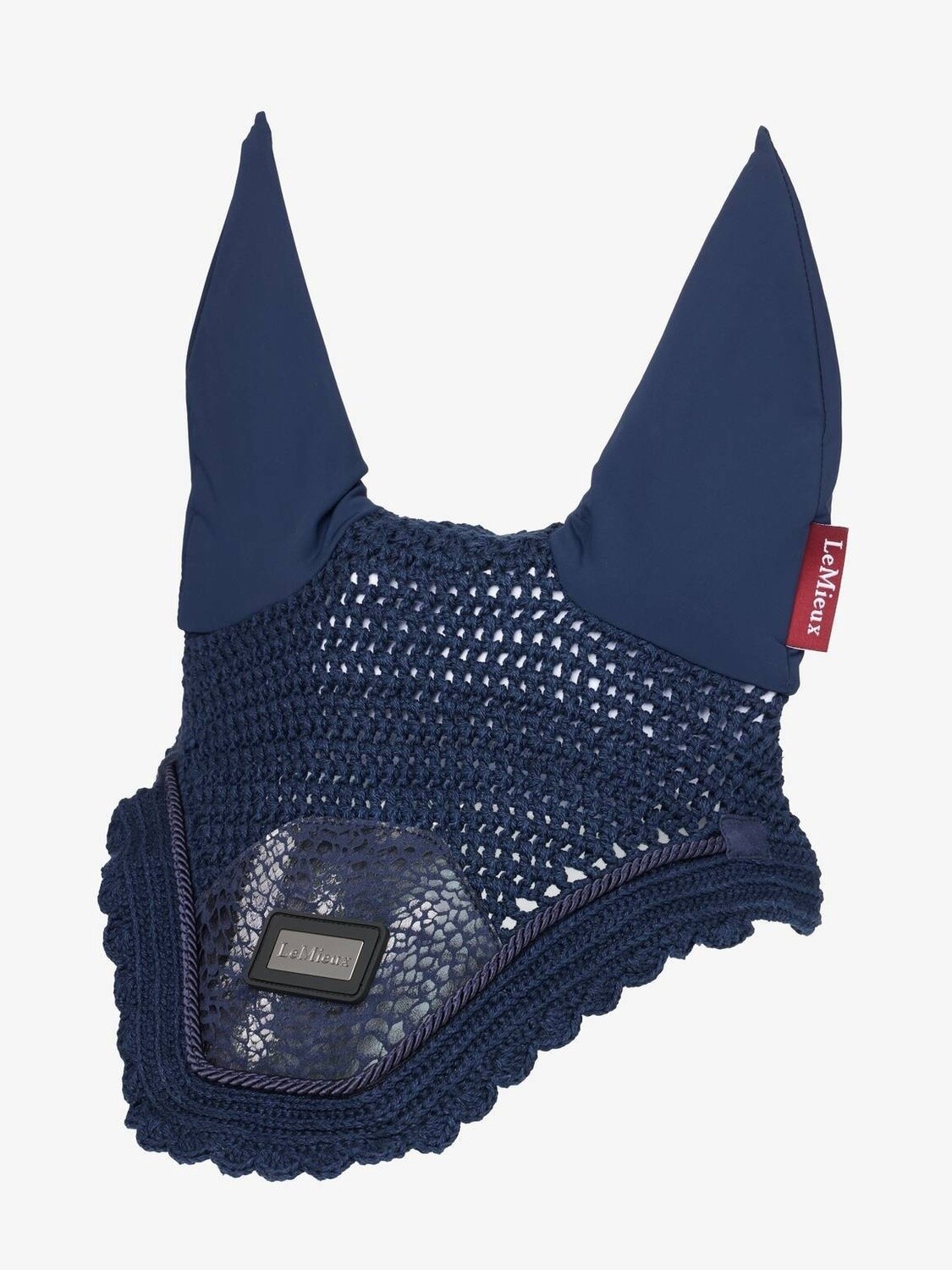 LeMieux Adour Ear Net, Color: Navy, Size: Full