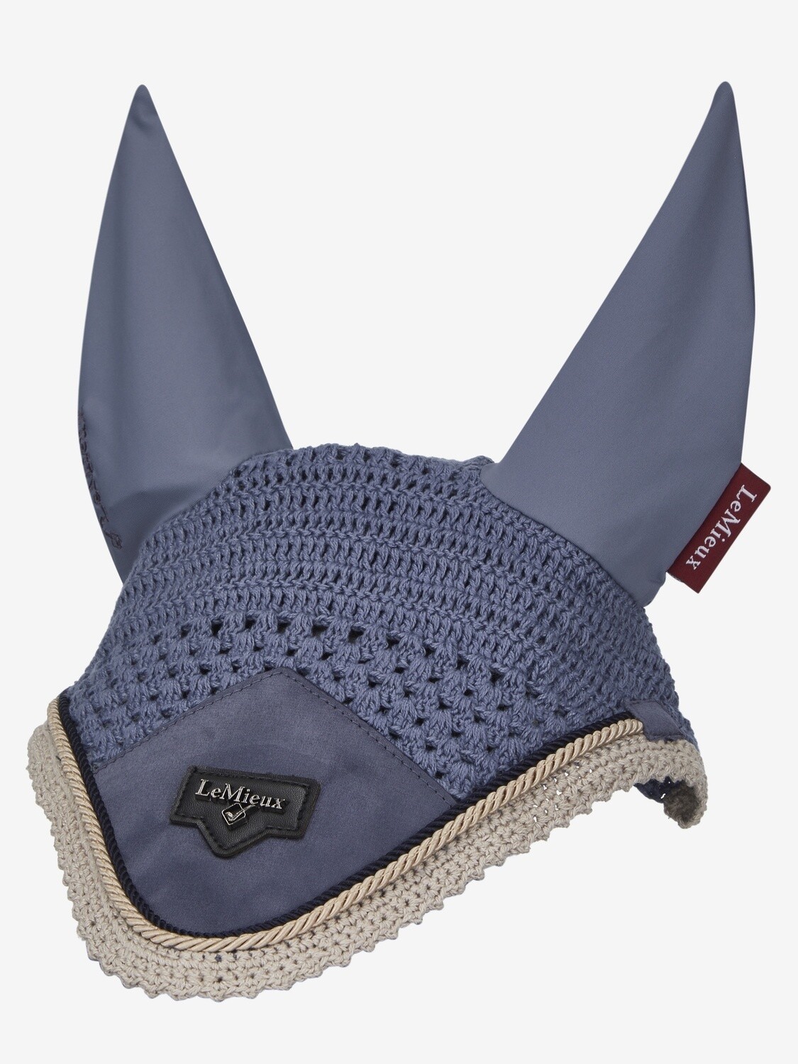 LeMieux Loire Classic Ear Net, Size: Full, Color: Jay Blue