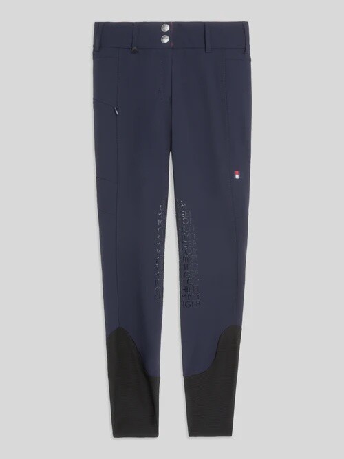 Tommy Hilfiger Equestrian Kneegrip Riding Breeches Pro, Size: S, Color: Desert Sky