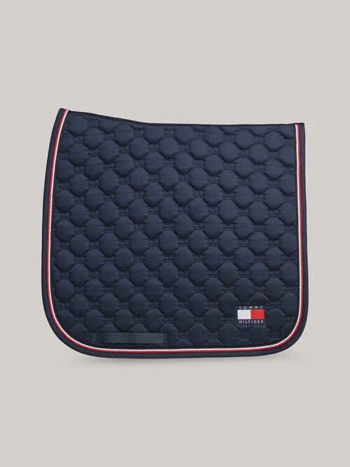 Tommy Hilfiger Equestrian Kingston Saddle Pad, Size: Dressage - Full, Color: Desert Sky