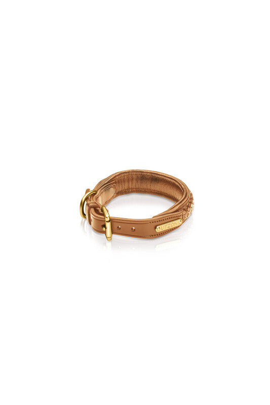 Utzon Olympic Dog collar Light Brown