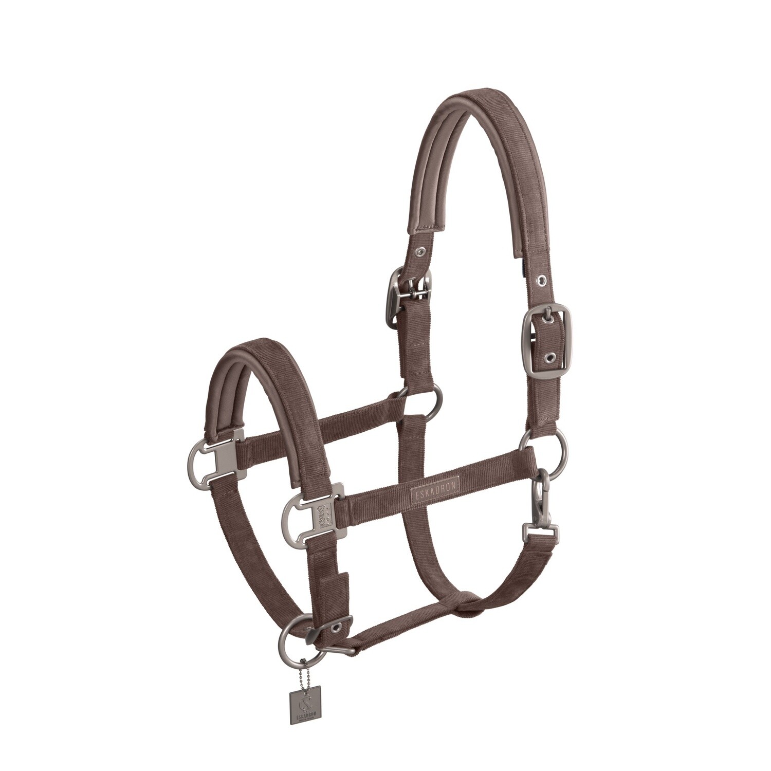 Eskadron Headcollar Cord Double Pin Classic Sports 24, Color: Deep Taupe, Size: Cob