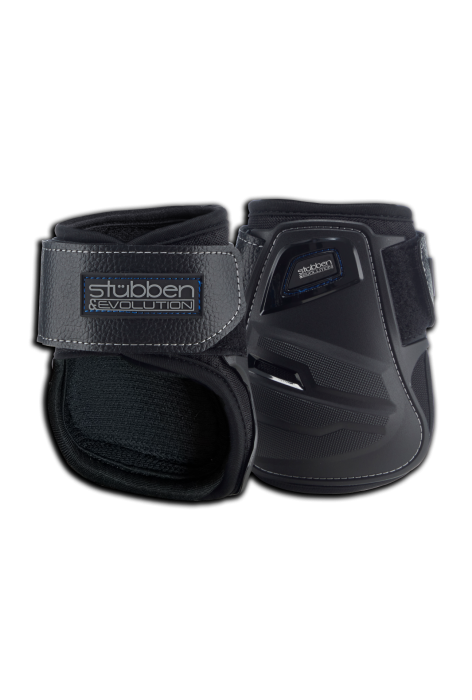 Stübben Hybrid Fetlock Boots, Color: Black, Size: M