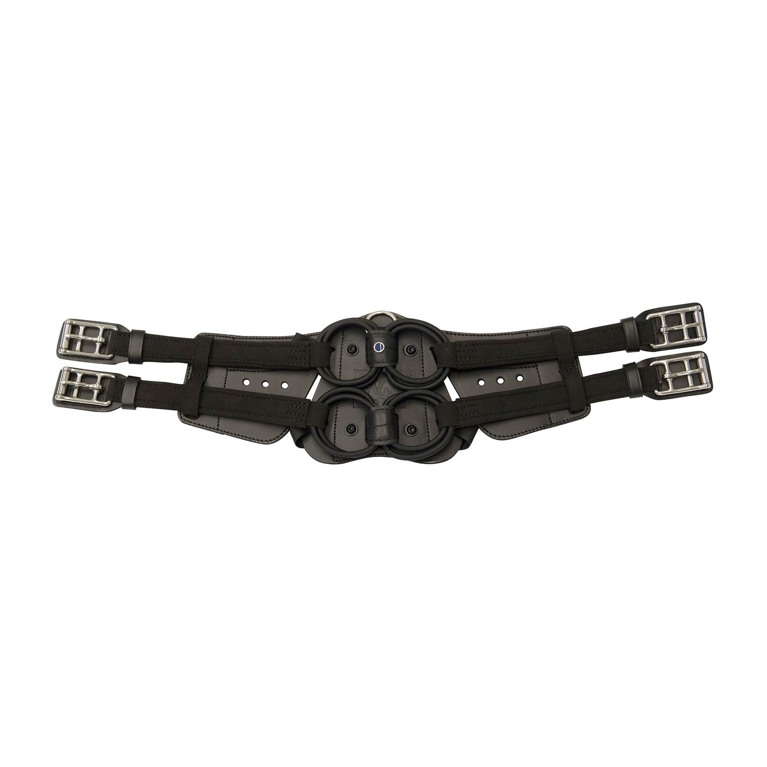 Stübben Equi-Soft dressage girth without cover, Color: Black, Size: 55cm