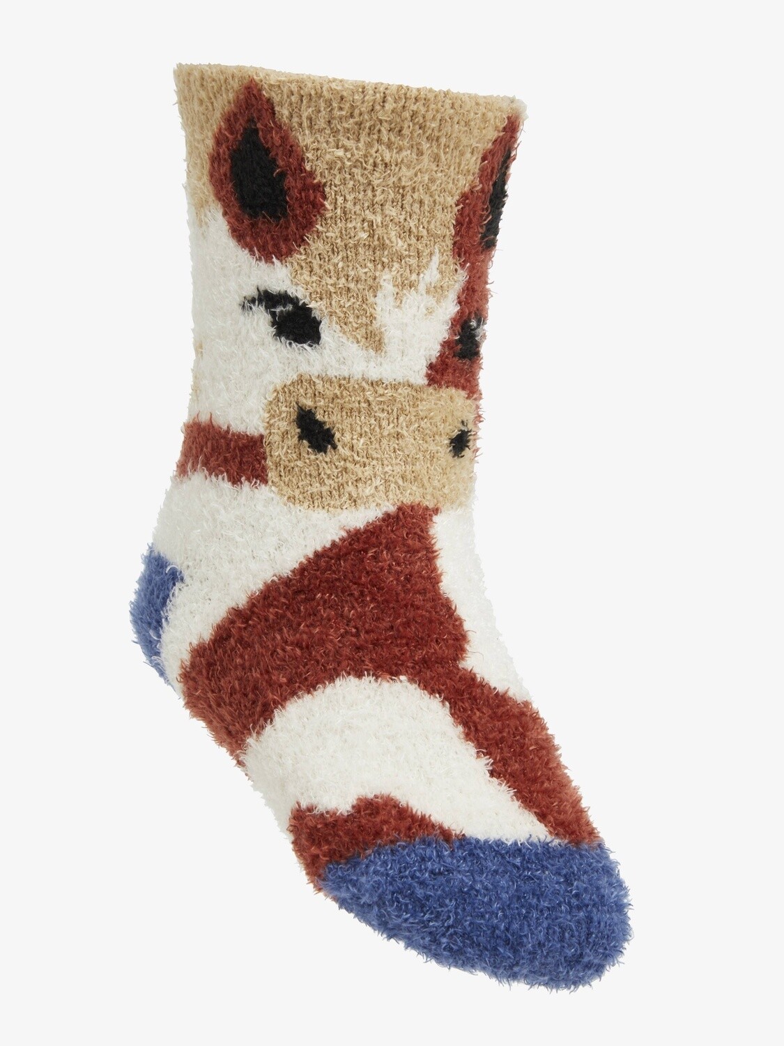 LeMieux Socks Mini Fluffly Character Flash, Size: 22-25