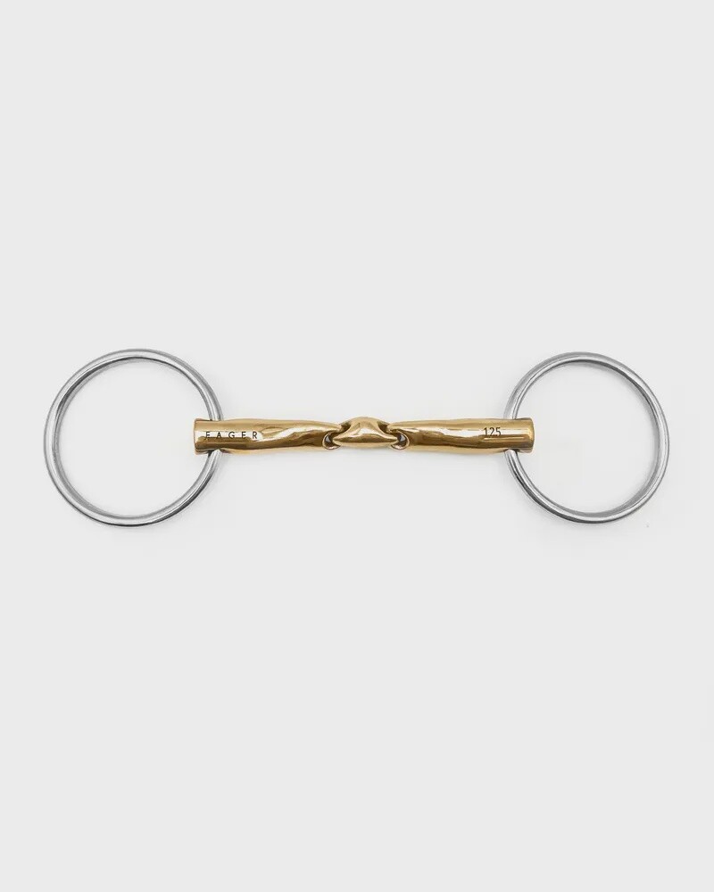 Fager Axel Sweet Gold Anneaux lâches 16mm, Size: 12.5cm