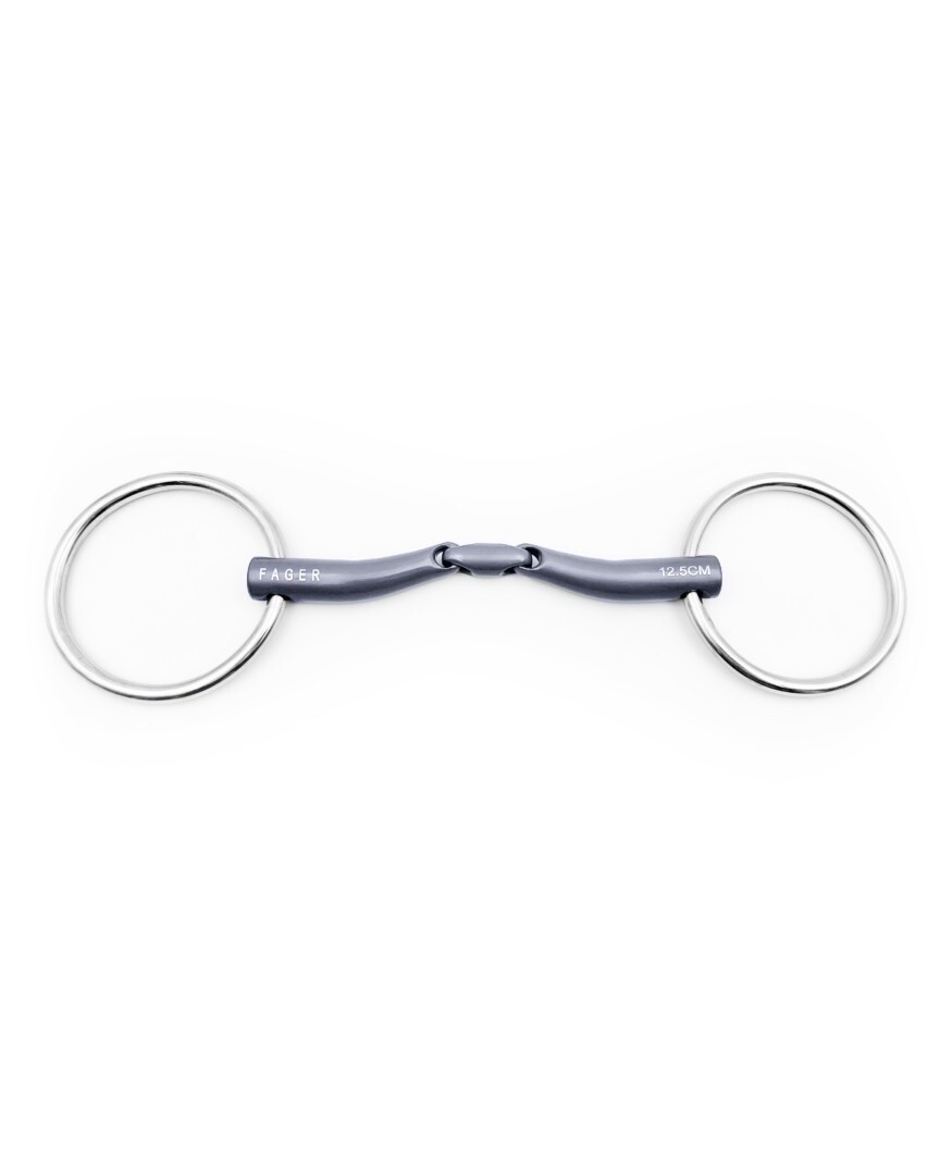 Fager Maria Titanium Double Broken Loose Rings, Dikte: 14mm, Size: 12.5cm
